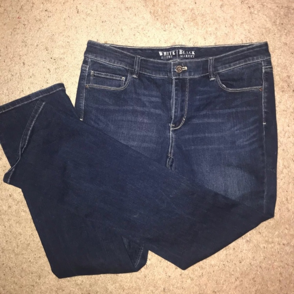 White House Black Market Boot Cut Jeans